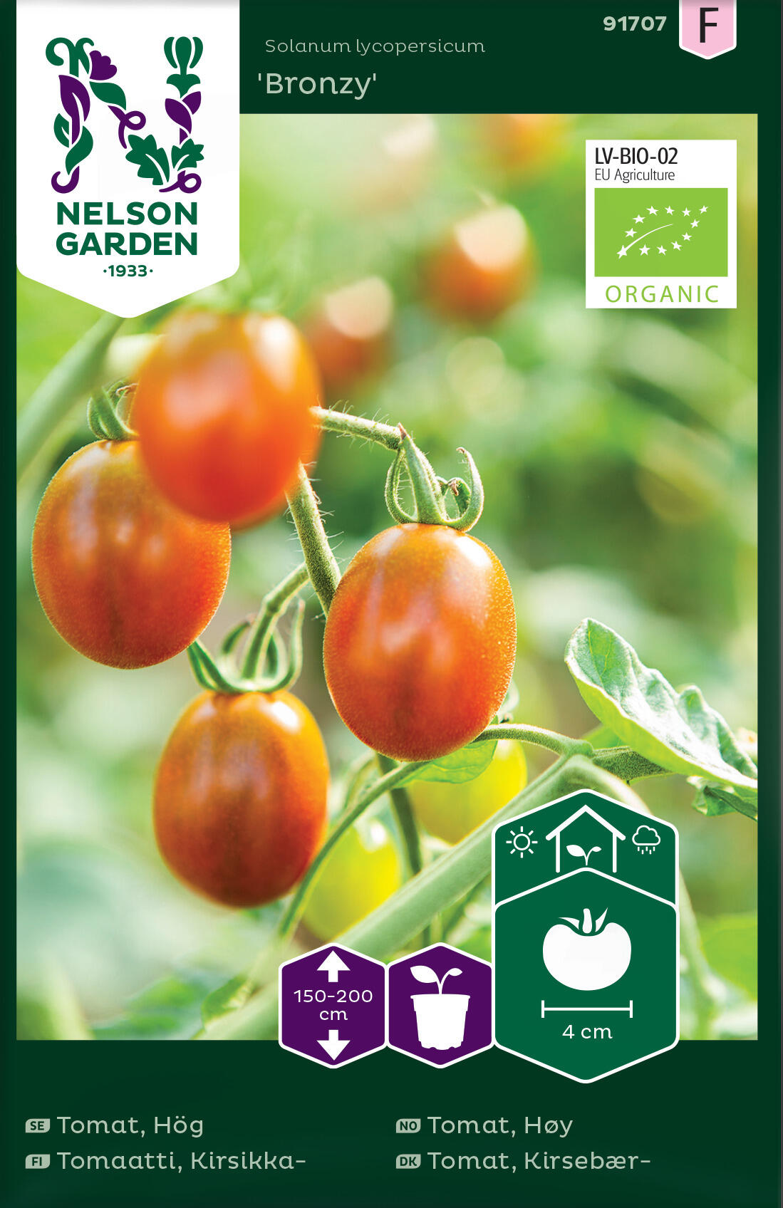 Körsbärstomat "Bronzy"